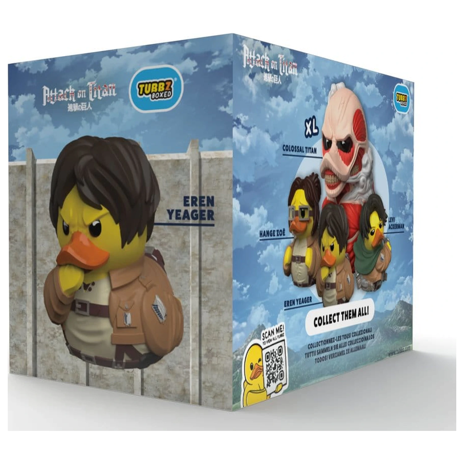 Attack on Titan Tubbz Figurina din PVC Eren Yeager poza produsului