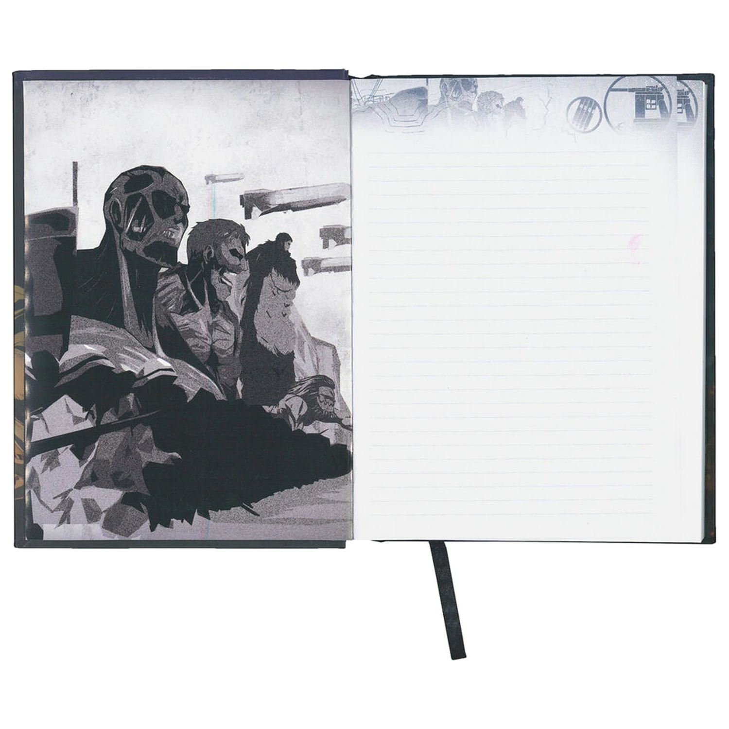 Attack on Titans Strugglen Notebook cu lumină poza produsului