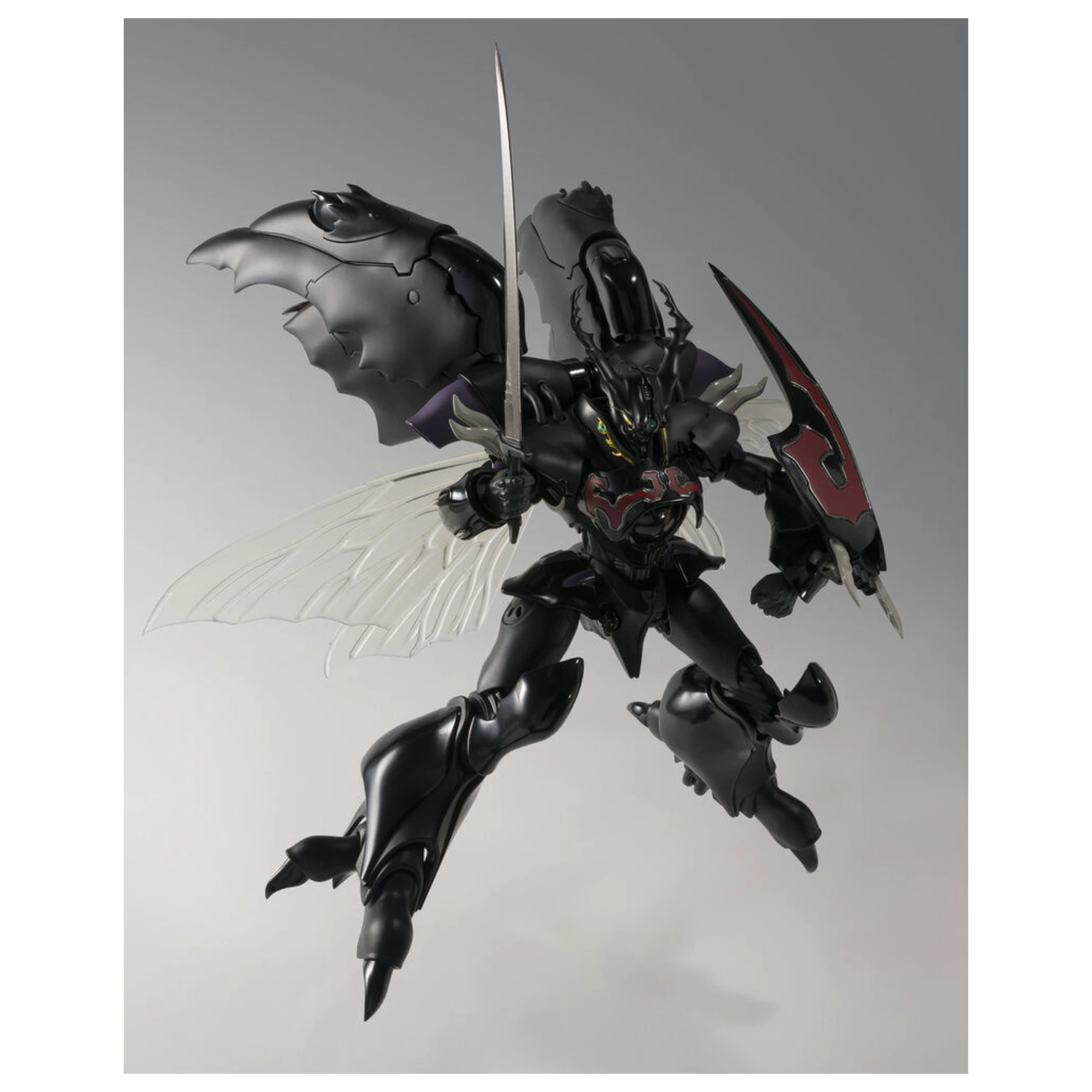 Aura Battler Dunbine The Robot Spirits Side AB Zwarth figurina HD 18cm poza produsului