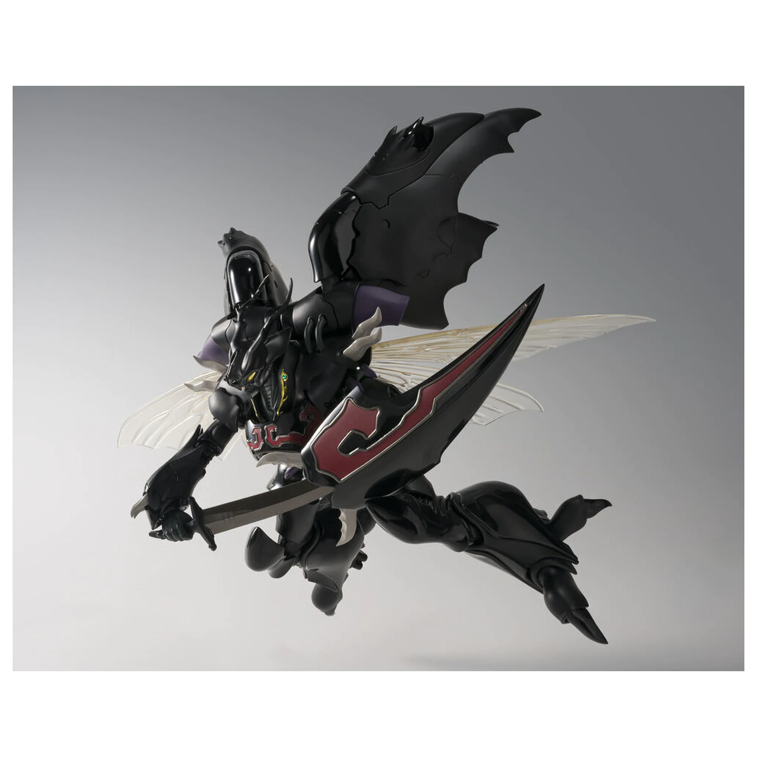 Aura Battler Dunbine The Robot Spirits Side AB Zwarth figurina HD 18cm poza produsului