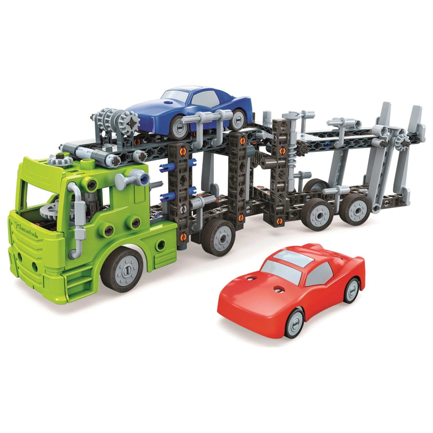 Car Transporter Mechanics Jucarie de constructie 10-in-1 poza produsului