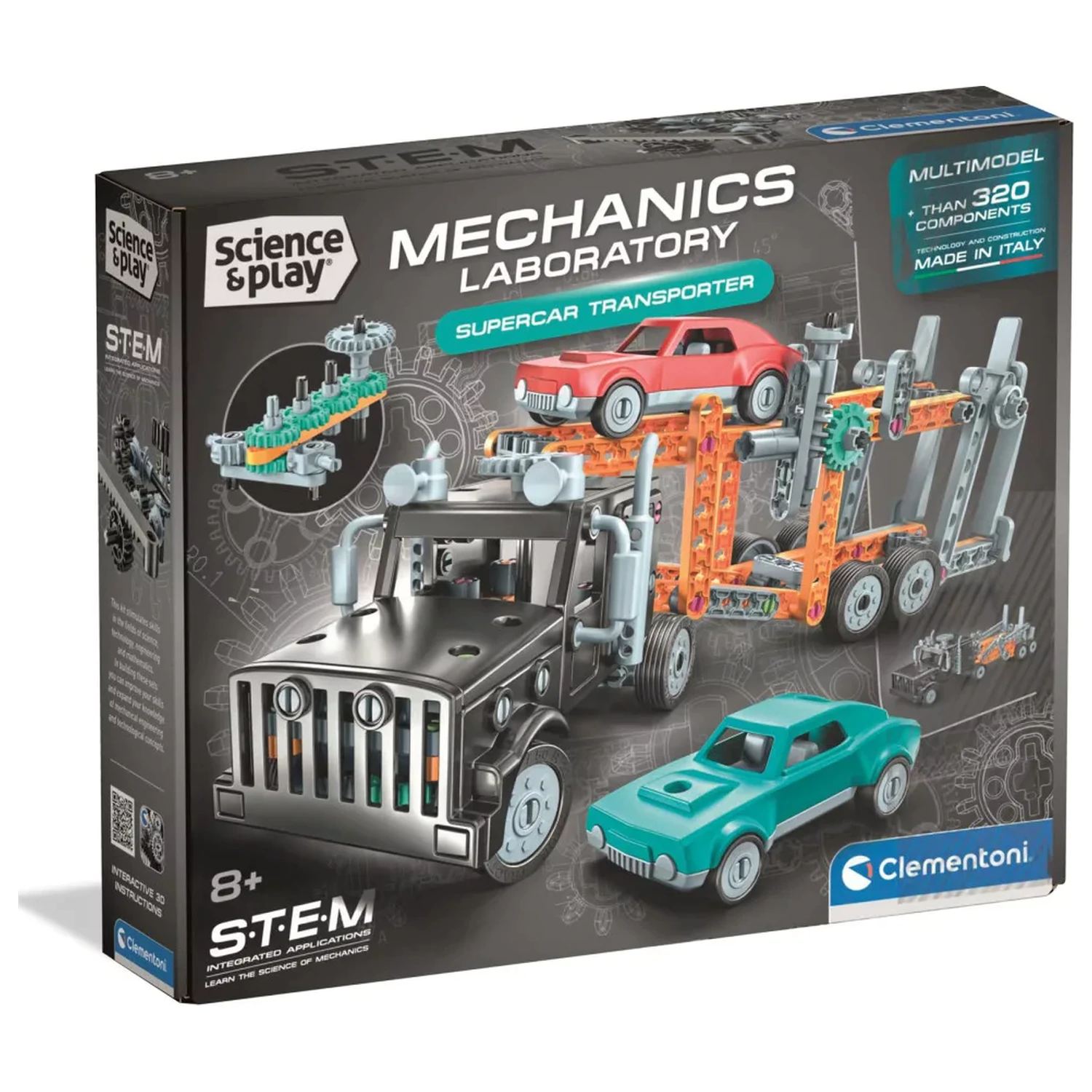 Car Transporter Mechanics Construction Jucarie poza produsului