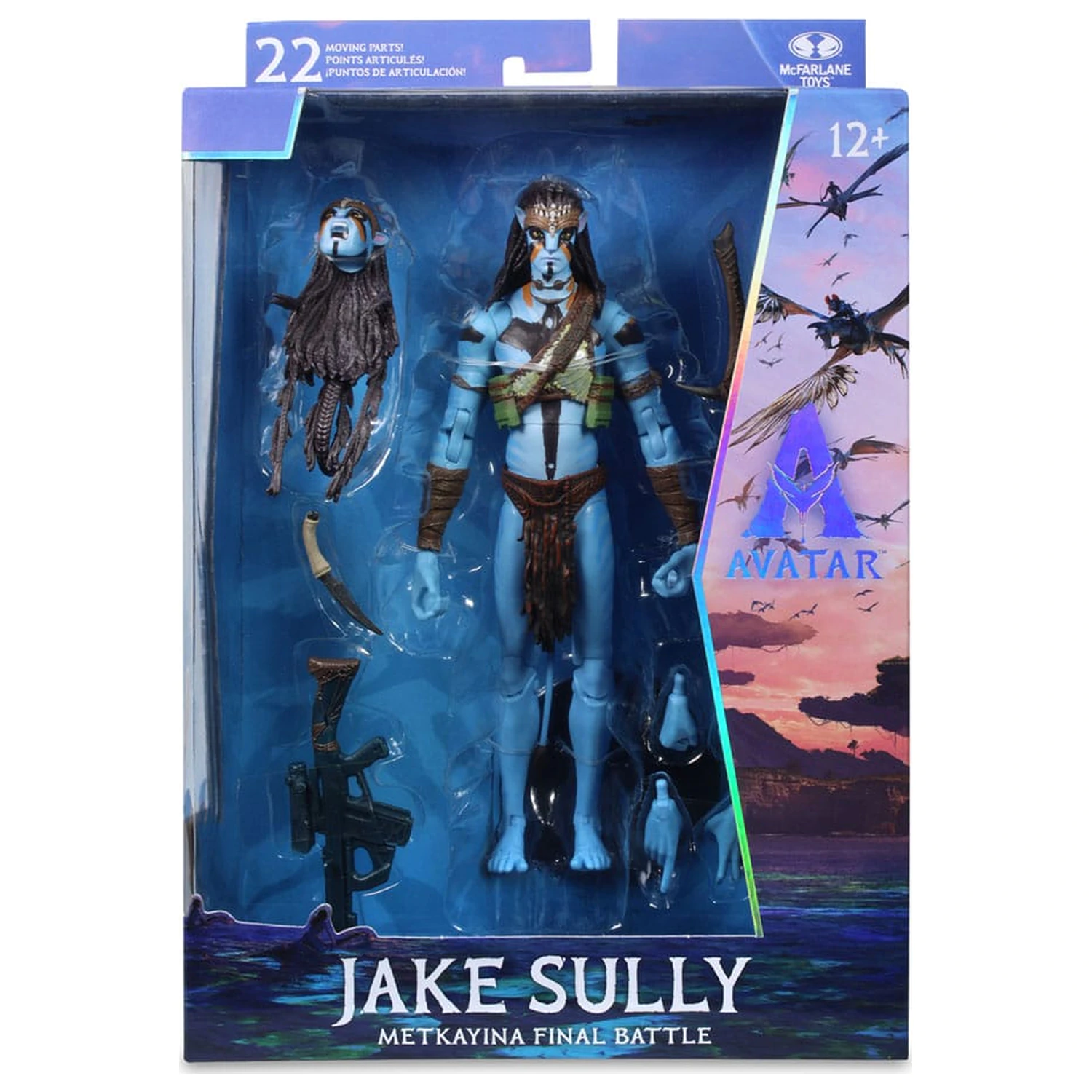 Avatar: Fire and Ash figurina de actiune Jake Sully (Metkayina Final Battle) 18 cm poza produsului