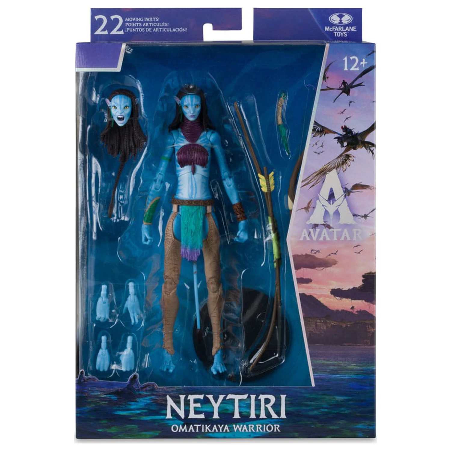 Avatar: Fire and Ash Figurina de actiune Neytiri (Omatikaya Warrior) 18 cm poza produsului
