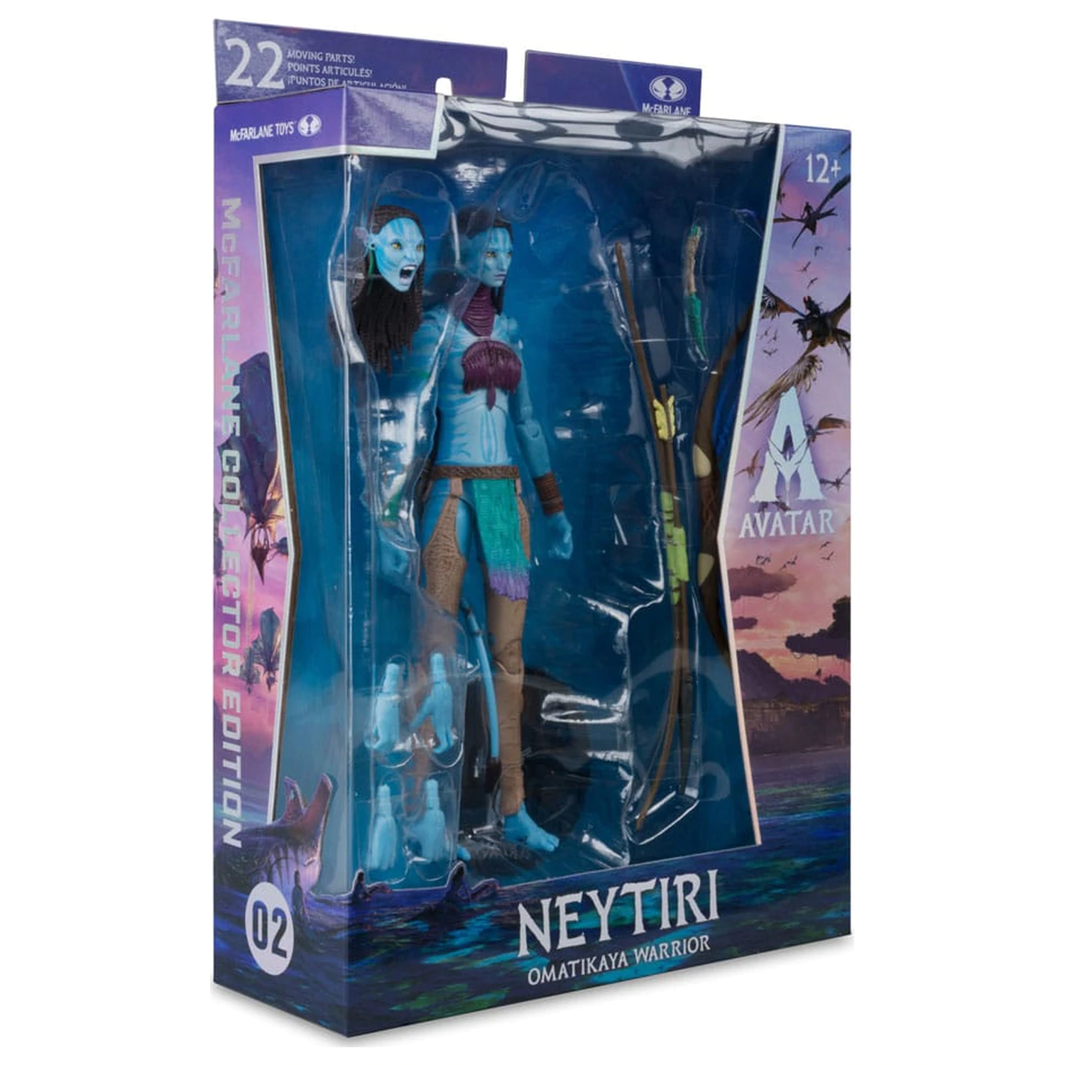 Avatar: Fire and Ash Figurina de actiune Neytiri (Omatikaya Warrior) 18 cm poza produsului