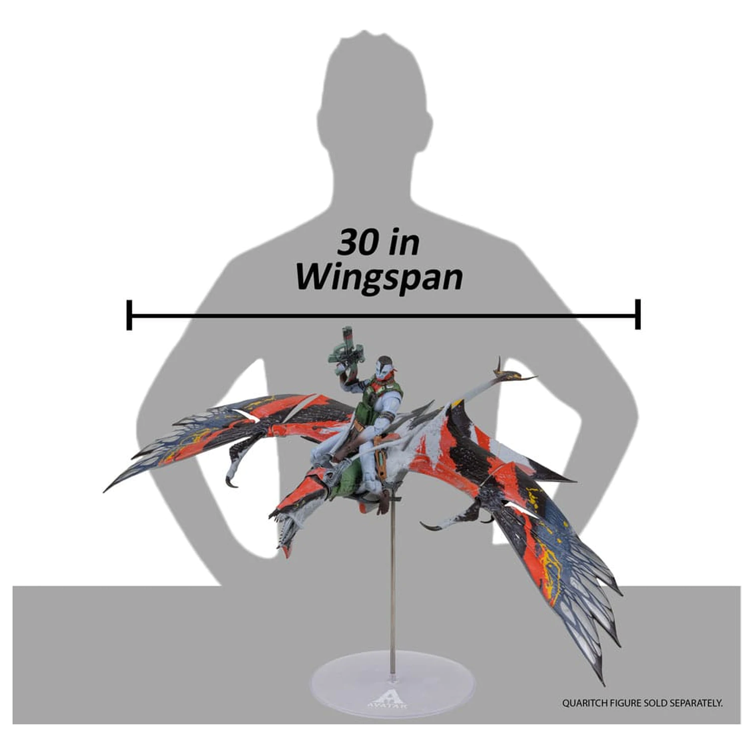 Avatar: Fire and Ash figurina de actiune Banshee noua a lui Quaritch poza produsului