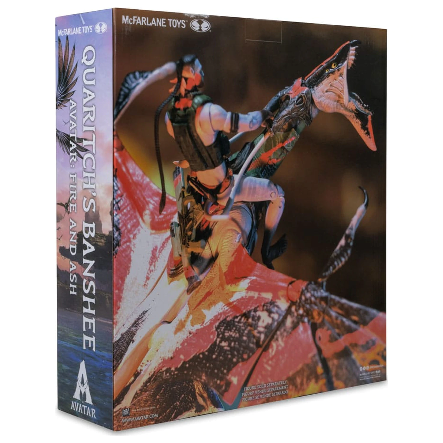 Avatar: Fire and Ash figurina de actiune Banshee noua a lui Quaritch poza produsului