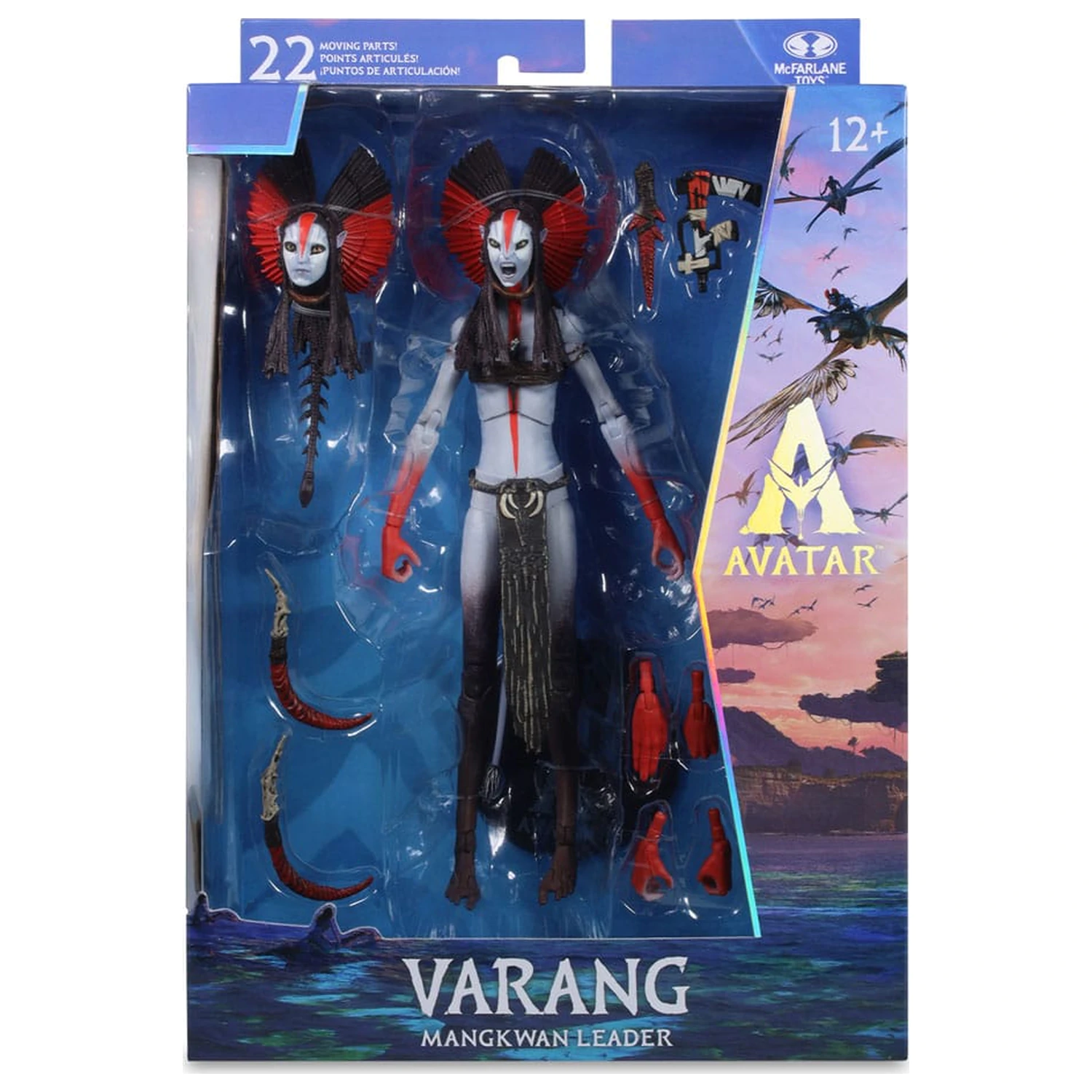 Avatar: Fire and Ash figurina de actiune Varang (Mangkwan Leader) 18 cm poza produsului