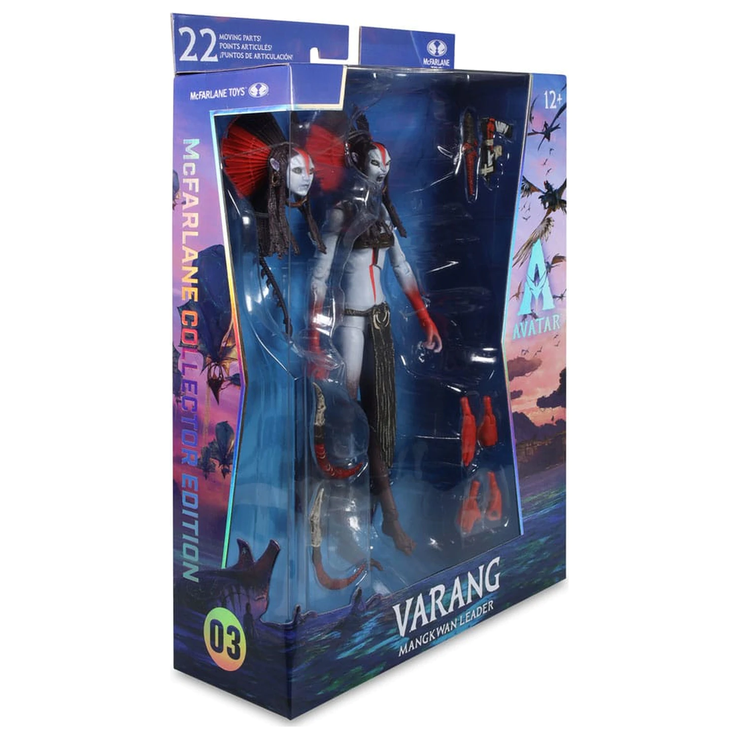 Avatar: Fire and Ash figurina de actiune Varang (Mangkwan Leader) 18 cm poza produsului