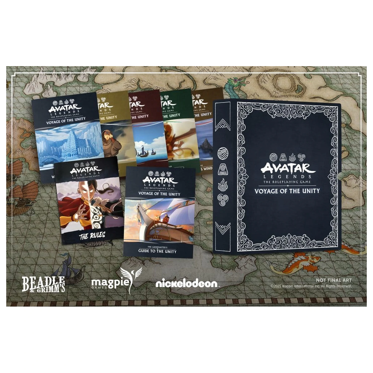 Avatar Legends Adventure Series Voyage of the Unity Versiunea in Engleza poza produsului
