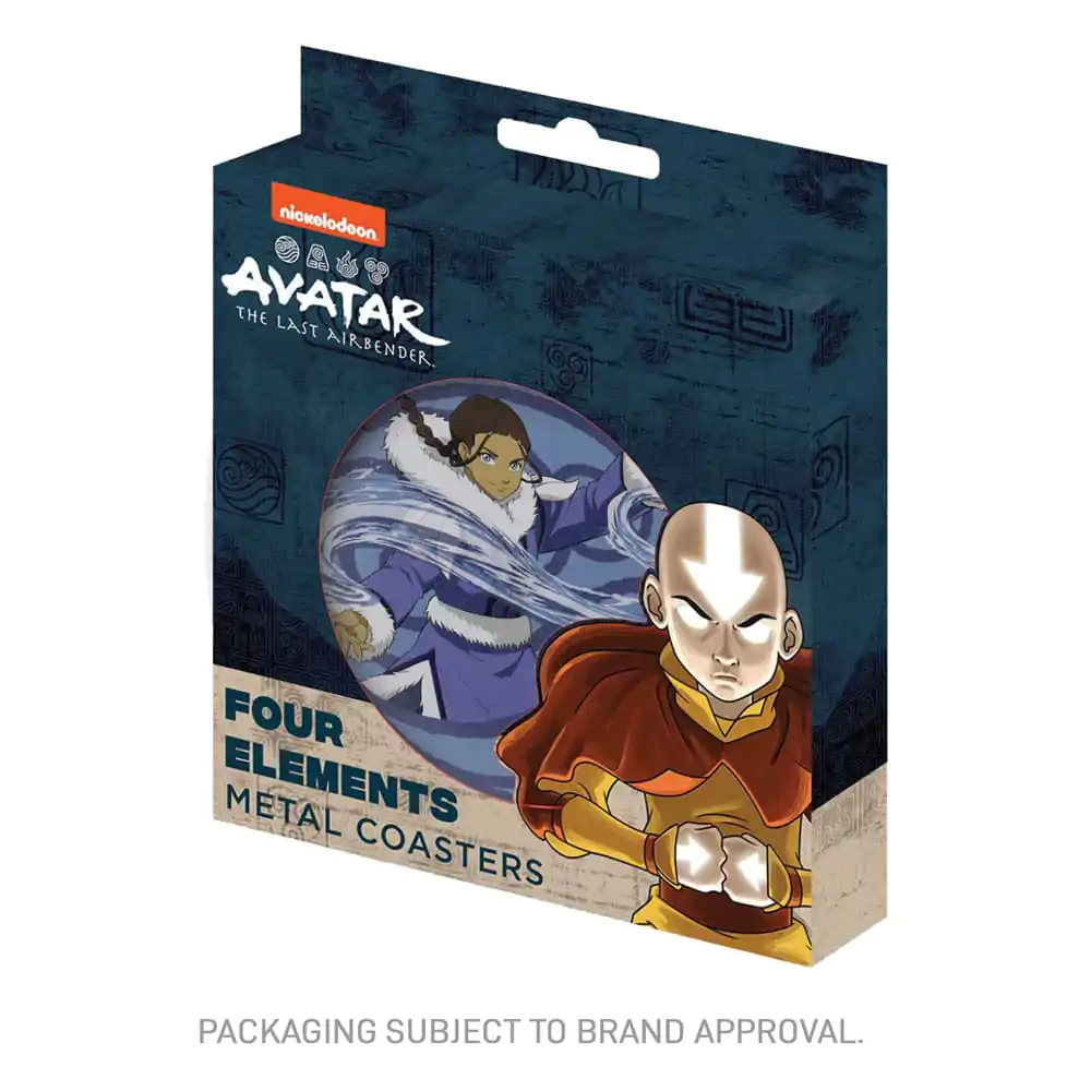 Avatar The Last Airbender Set de 4 suporturi de pahare poza produsului