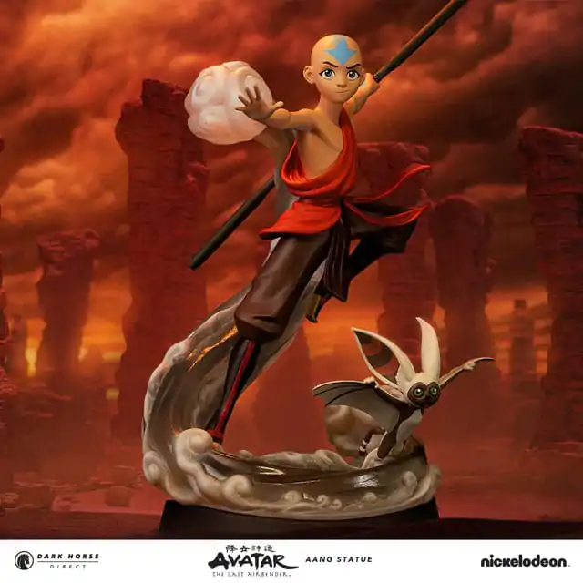 Statuie PVC Avatar The Last Airbender Aang & Momo 30 cm poza produsului