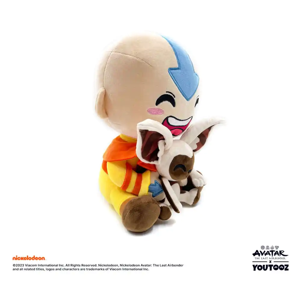 Avatar: The Last Airbender Figurina de pluș Aang și Momo 30 cm poza produsului
