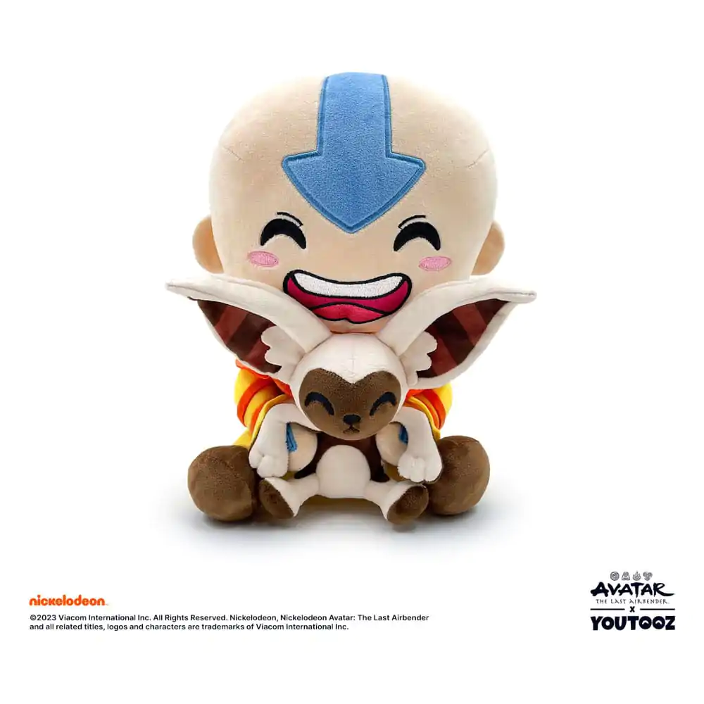 Avatar: The Last Airbender Figurina de pluș Aang și Momo 30 cm poza produsului
