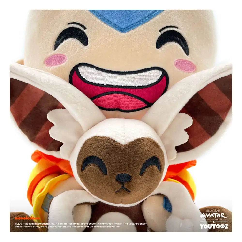 Avatar: The Last Airbender Figurina de pluș Aang și Momo 30 cm poza produsului