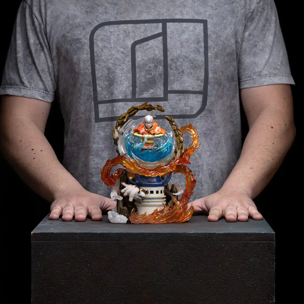 Avatar: The Last Airbender Statuie Art Scale 1/10 Aang 21 cm poza produsului