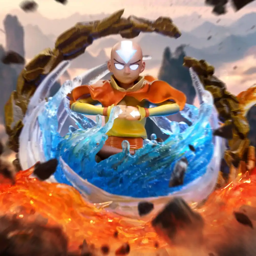Avatar: The Last Airbender Statuie Art Scale 1/10 Aang 21 cm poza produsului