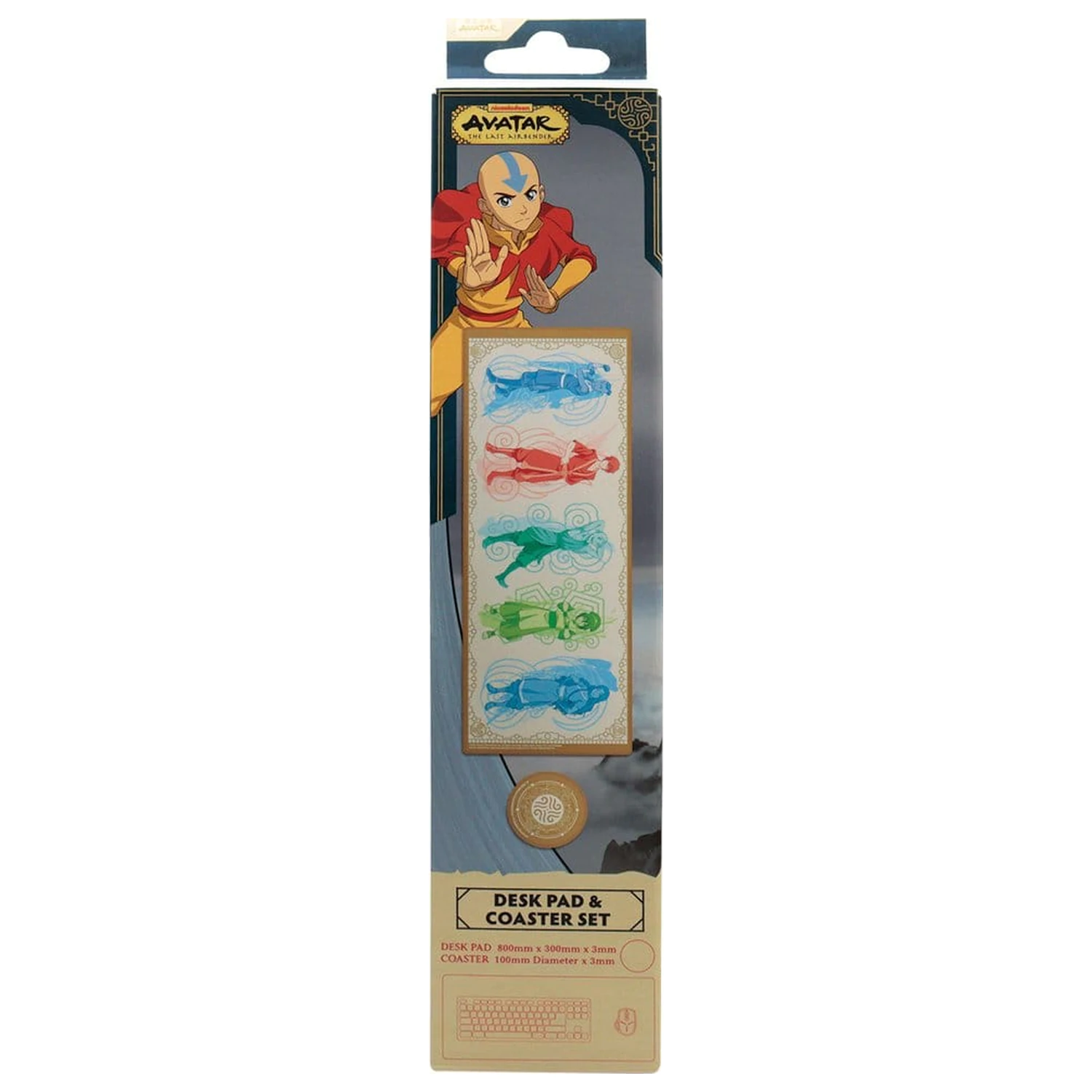 Avatar: The Last Airbender Set Suport pentru Birou si Suport de Pahar Elements poza produsului