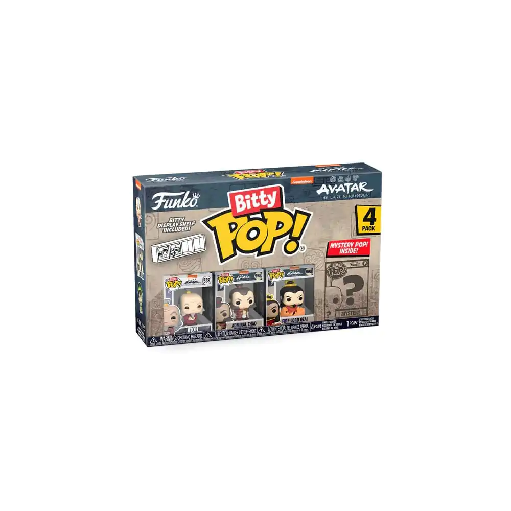 Avatar The Last Airbender Bitty Funko POP! Figurina de vinil 4-Pack Iroh 2,5 cm poza produsului