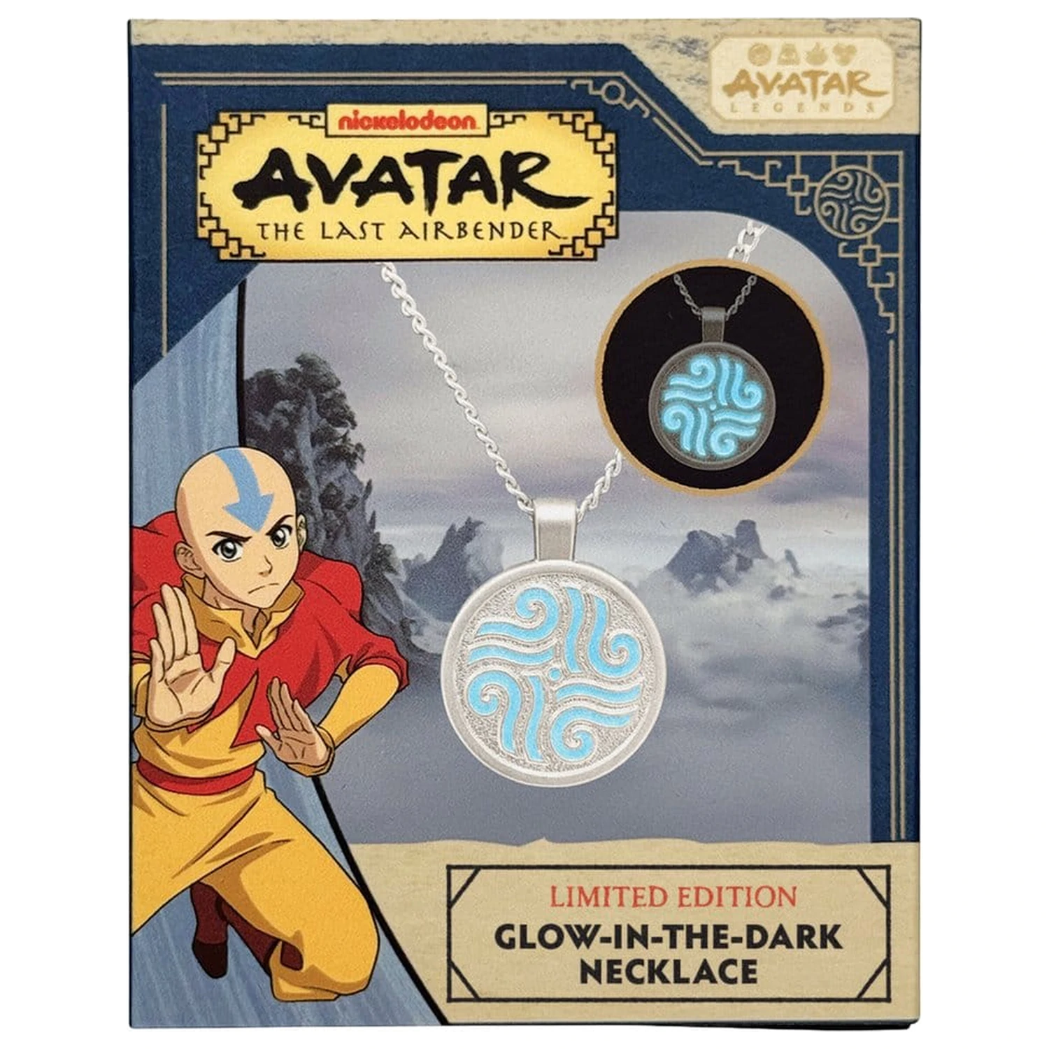 Avatar: The Last Airbender Limited Edition Colier cu elemente ce strălucesc în întuneric poza produsului