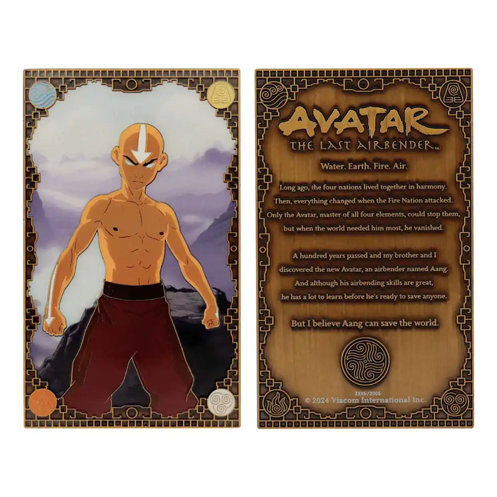 Avatar The Last Airbender Ingot lingou Aang Limited Edition poza produsului