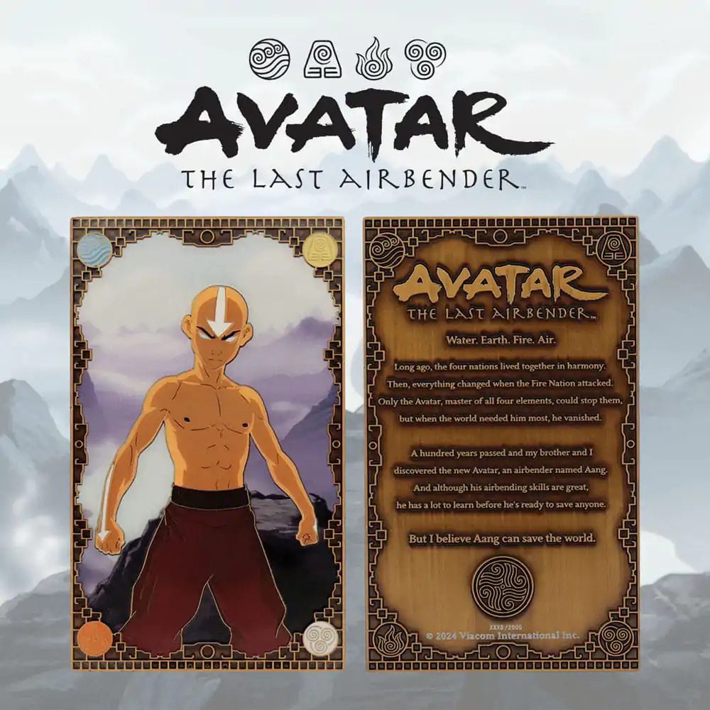 Avatar The Last Airbender Ingot lingou Aang Limited Edition poza produsului