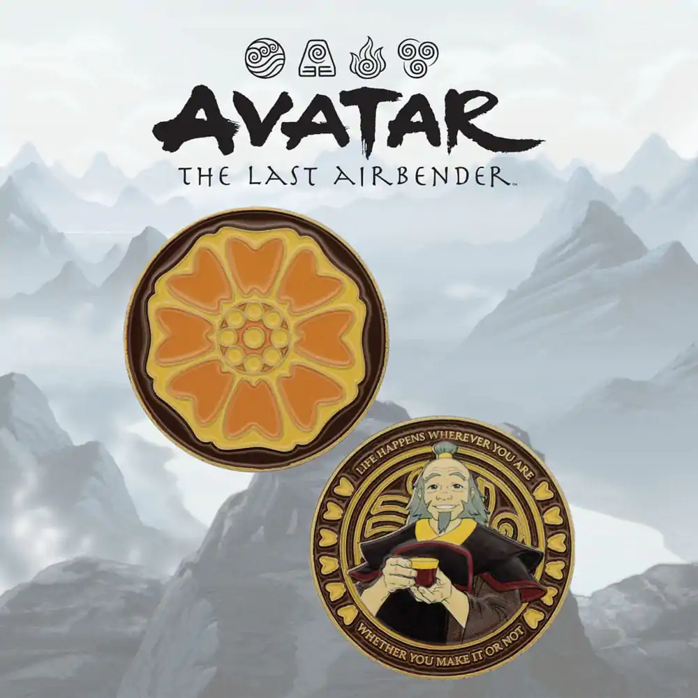 Avatar The Last Airbender Monedă Colecționabilă Iroh Limited Edition poza produsului