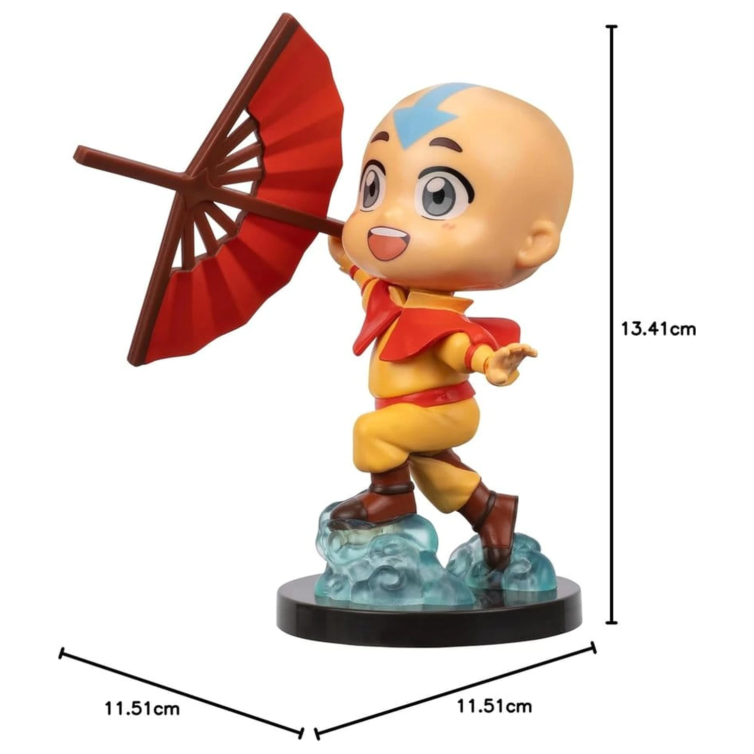 Avatar: The Last Airbender Kawaii Mini Figura Aang (Book 2) 10 cm poza produsului