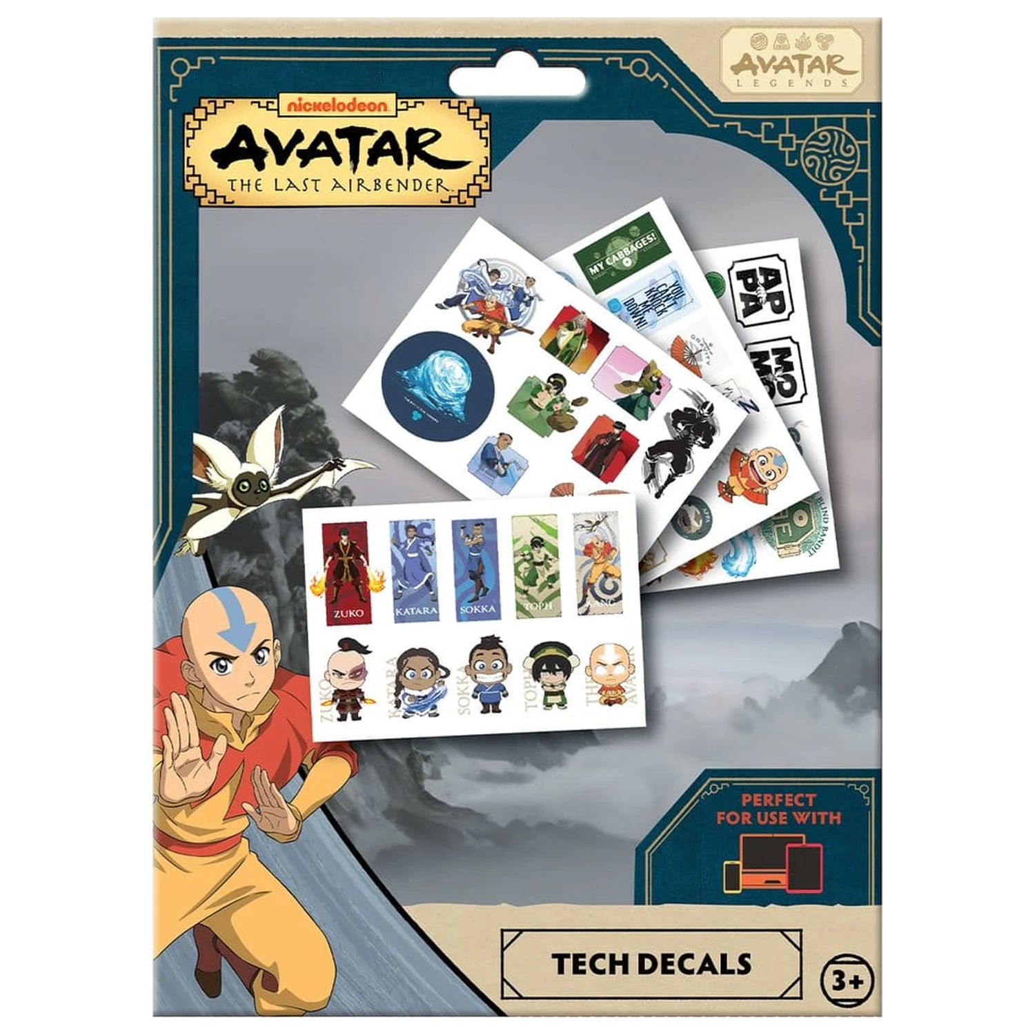Avatar: The Last Airbender Pachet autocolante tehnice poza produsului