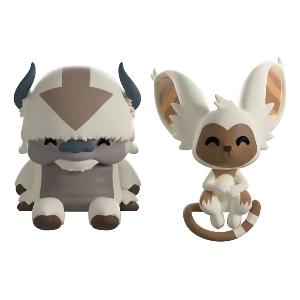 Avatar: The Last Airbender Vinyl Figures Appa and Momo Monitor Buddiez 5 cm figurine de vinil poza produsului