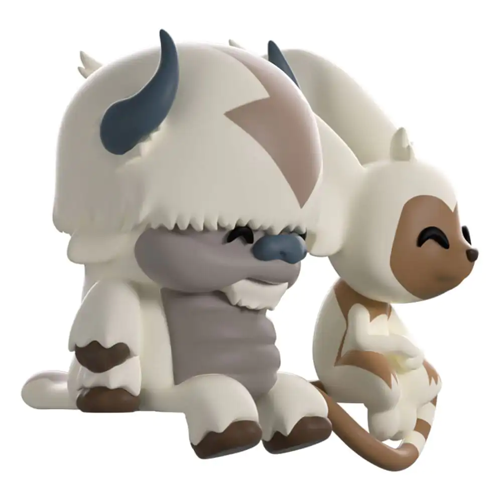 Avatar: The Last Airbender Vinyl Figures Appa and Momo Monitor Buddiez 5 cm figurine de vinil poza produsului