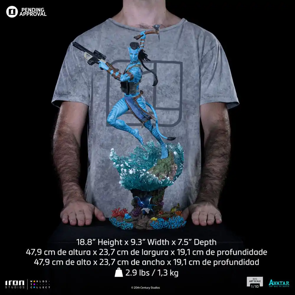 Avatar: The Way of Water BDS Art Scale Statuie 1/10 Lizard 21 cm poza produsului