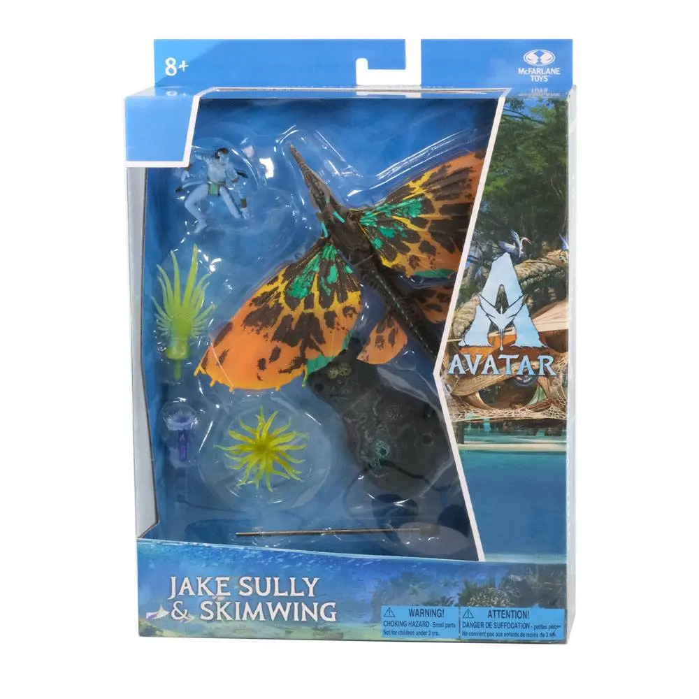 Avatar: The Way of Water Deluxe Large figurine de acțiune Jake Sully & Skimwing poza produsului