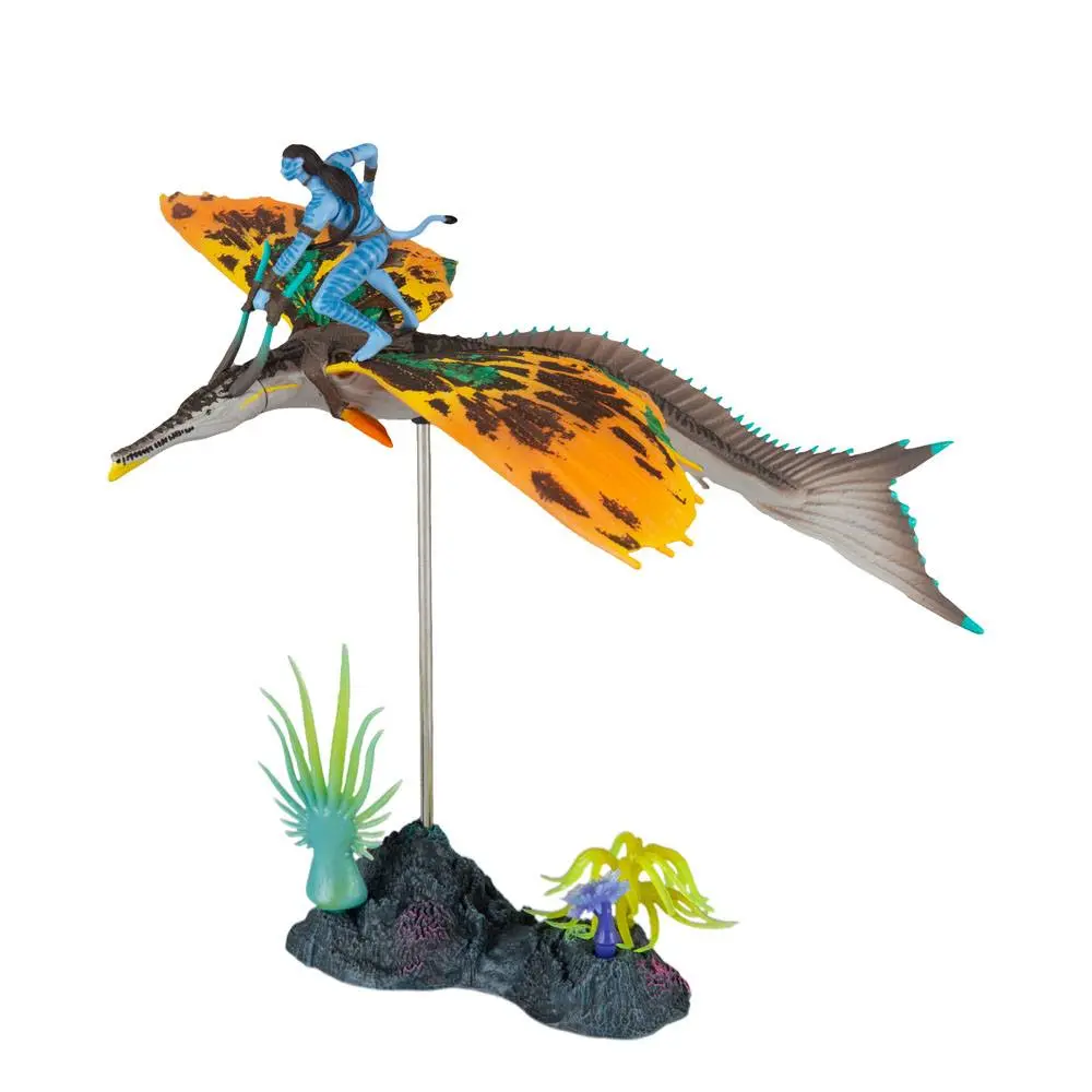 Avatar: The Way of Water Deluxe Large figurine de acțiune Jake Sully & Skimwing poza produsului