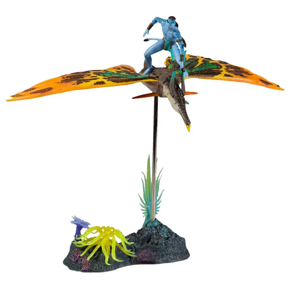 Avatar: The Way of Water Deluxe Large figurine de acțiune Jake Sully & Skimwing poza produsului