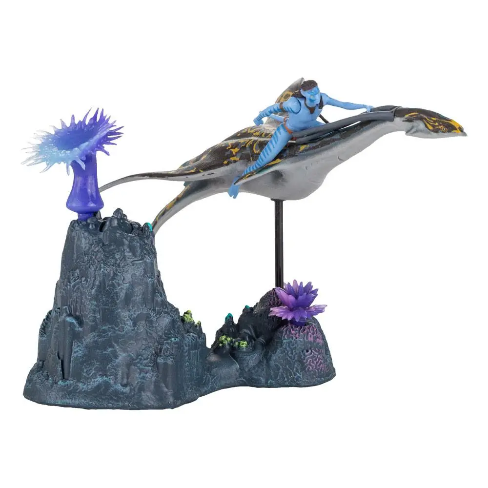 Avatar: The Way of Water Figurine de acțiune Deluxe Medie Neteyam & Ilu poza produsului
