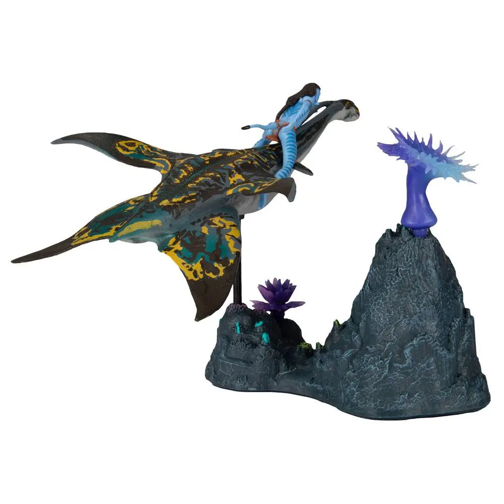 Avatar: The Way of Water Figurine de acțiune Deluxe Medie Neteyam & Ilu poza produsului
