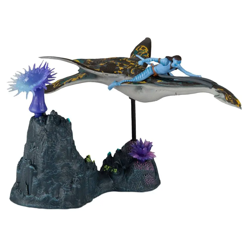 Avatar: The Way of Water Figurine de acțiune Deluxe Medie Neteyam & Ilu poza produsului