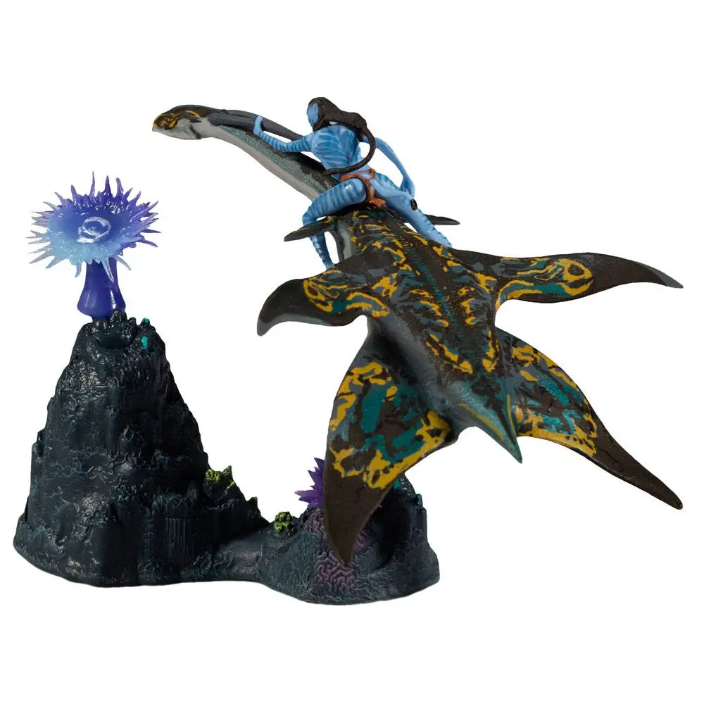 Avatar: The Way of Water Figurine de acțiune Deluxe Medie Neteyam & Ilu poza produsului