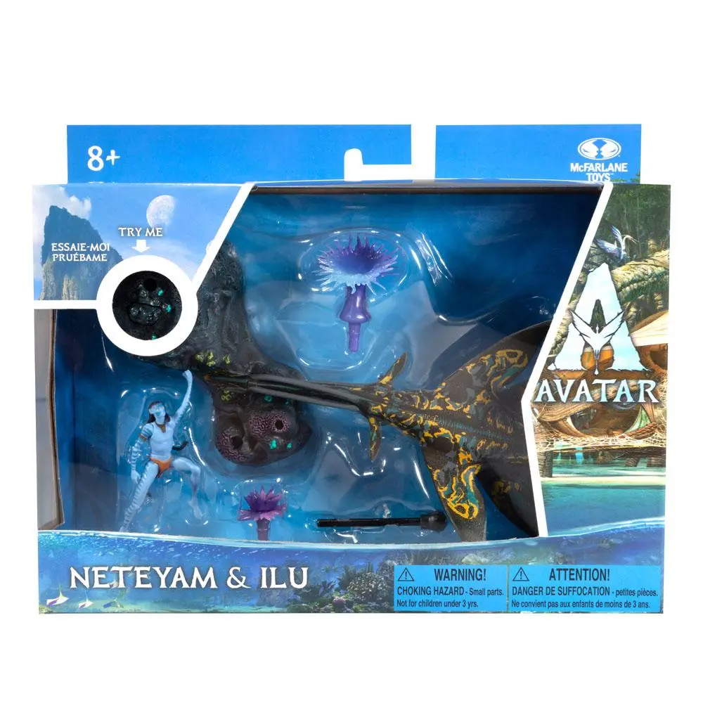 Avatar: The Way of Water Figurine de acțiune Deluxe Medie Neteyam & Ilu poza produsului