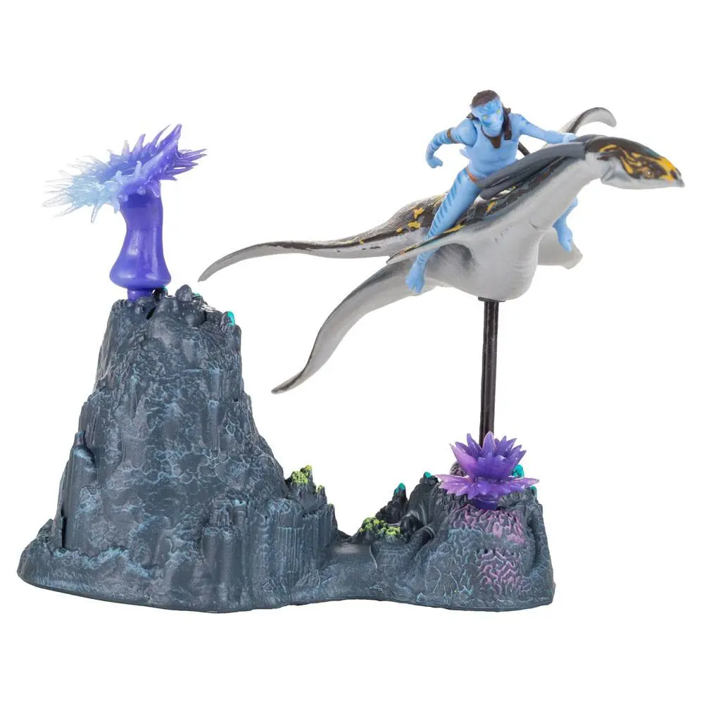 Avatar: The Way of Water Figurine de acțiune Deluxe Medie Neteyam & Ilu poza produsului