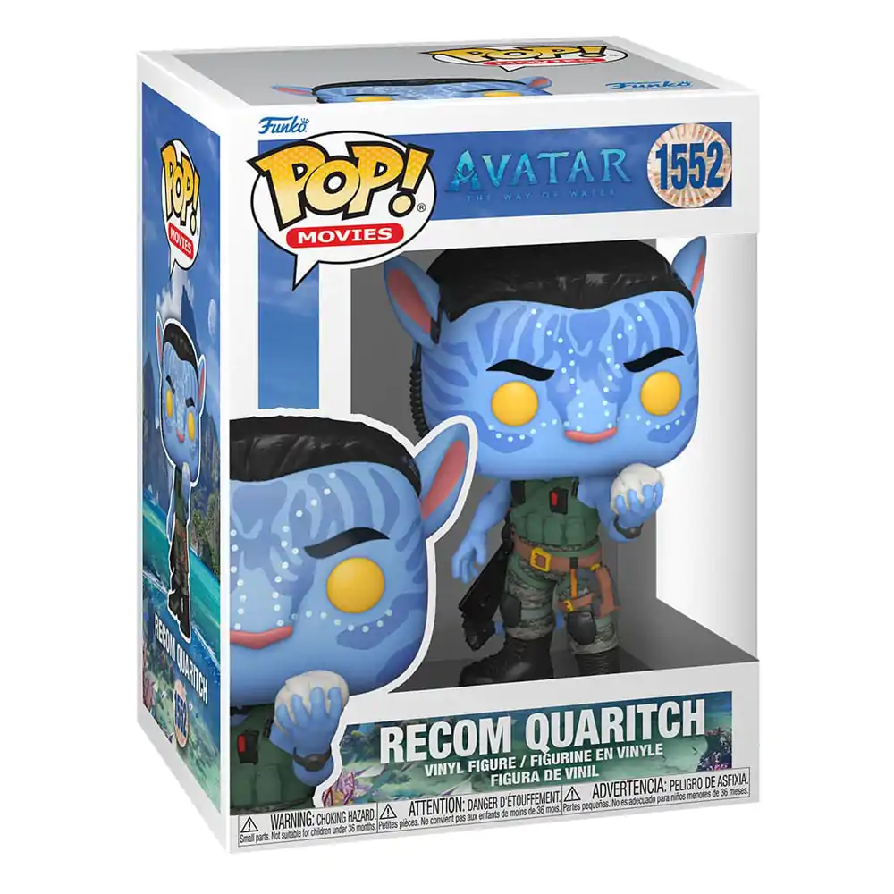 Avatar: The Way of Water POP! Movies Figurina de vinil Recom Quaritch 9 cm poza produsului