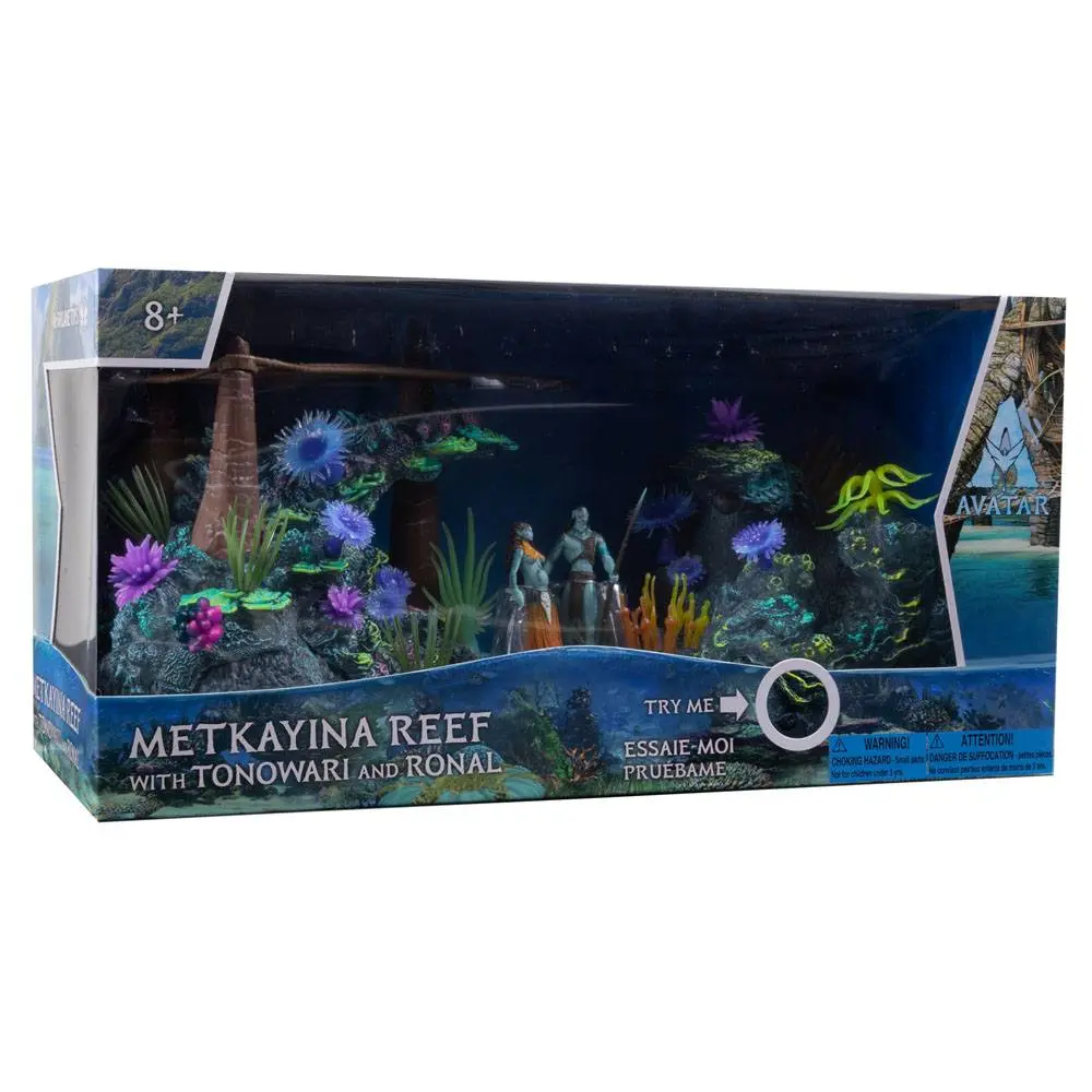 Avatar: The Way of Water Figurine de acțiune Metkayina Reef cu Tonowari și Ronal poza produsului