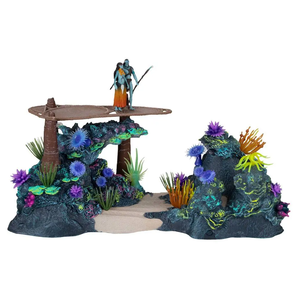 Avatar: The Way of Water Figurine de acțiune Metkayina Reef cu Tonowari și Ronal poza produsului