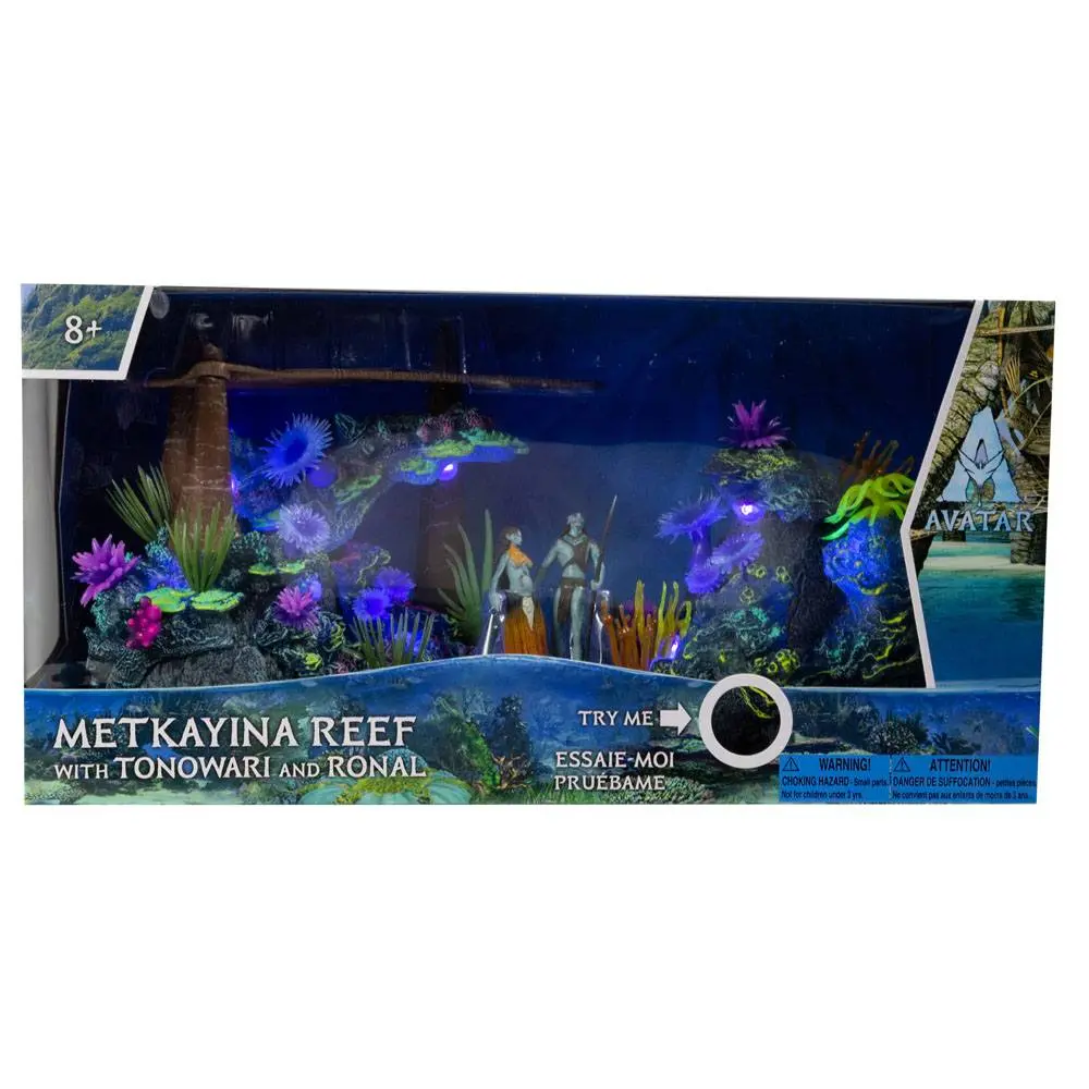 Avatar: The Way of Water Figurine de acțiune Metkayina Reef cu Tonowari și Ronal poza produsului