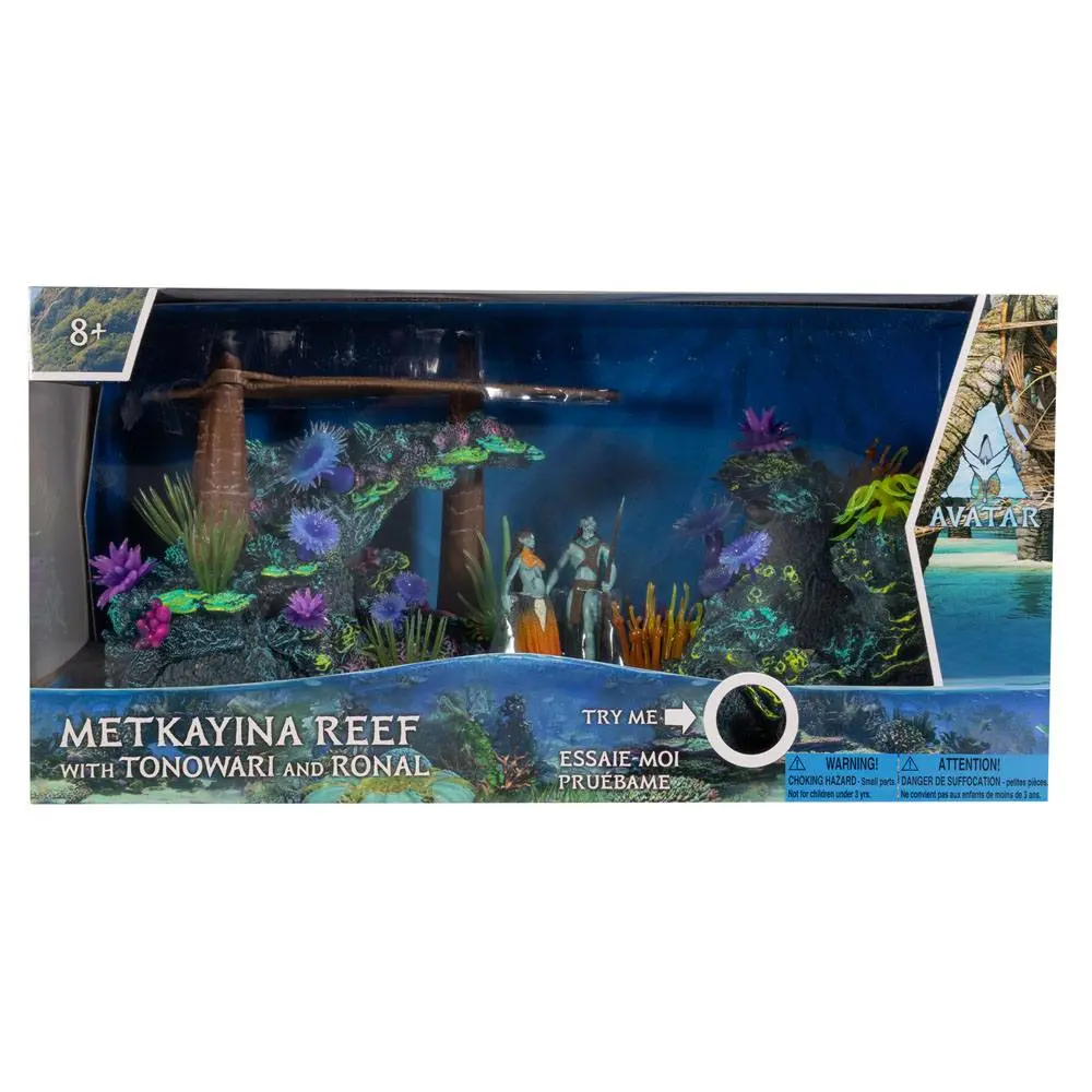 Avatar: The Way of Water Figurine de acțiune Metkayina Reef cu Tonowari și Ronal poza produsului