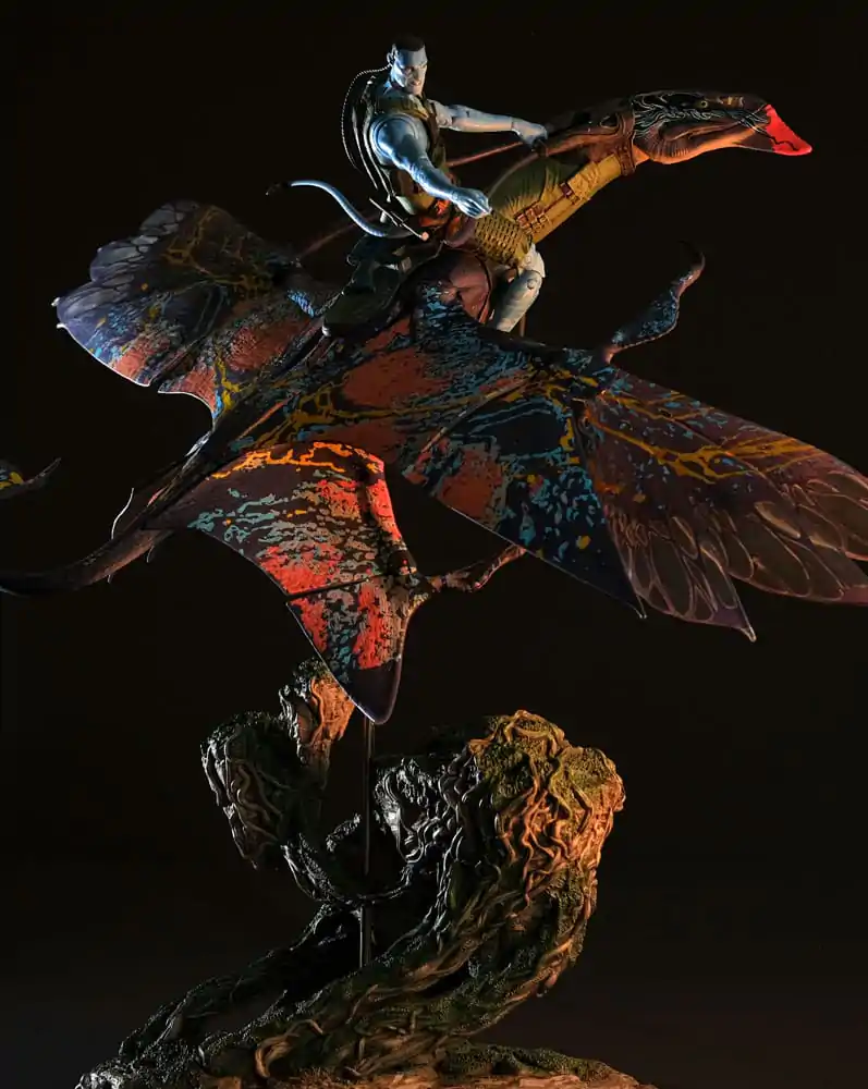 Avatar: The Way of Water Figurina de actiune Recom Quaritch & RDA Banshee (Eticheta Aurie) poza produsului