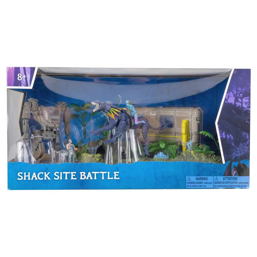 Avatar: The Way of Water Figurines de actiune Shack Site Battle poza produsului