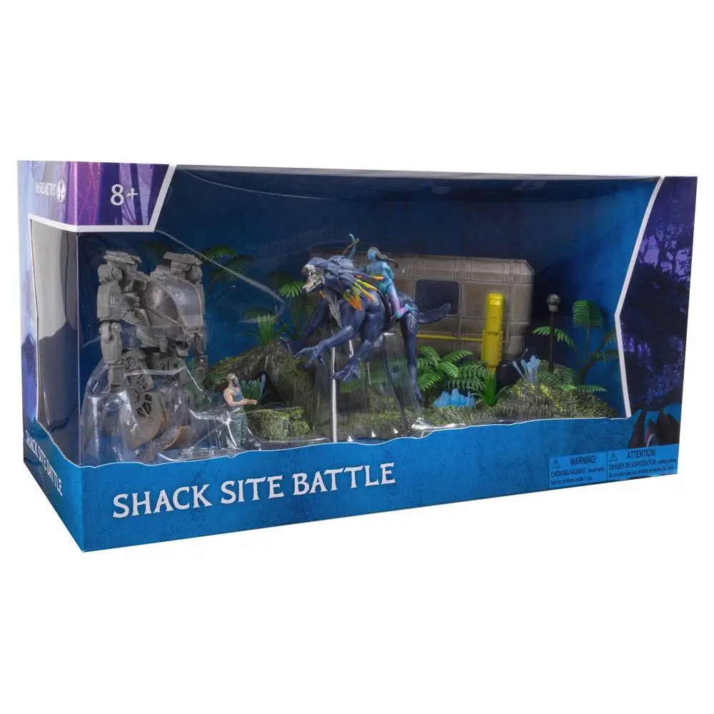 Avatar: The Way of Water Figurines de actiune Shack Site Battle poza produsului