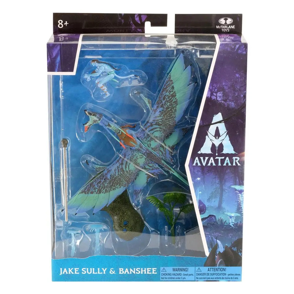 Avatar W.O.P Deluxe figurine de acțiune mari Jake Sully & Banshee poza produsului